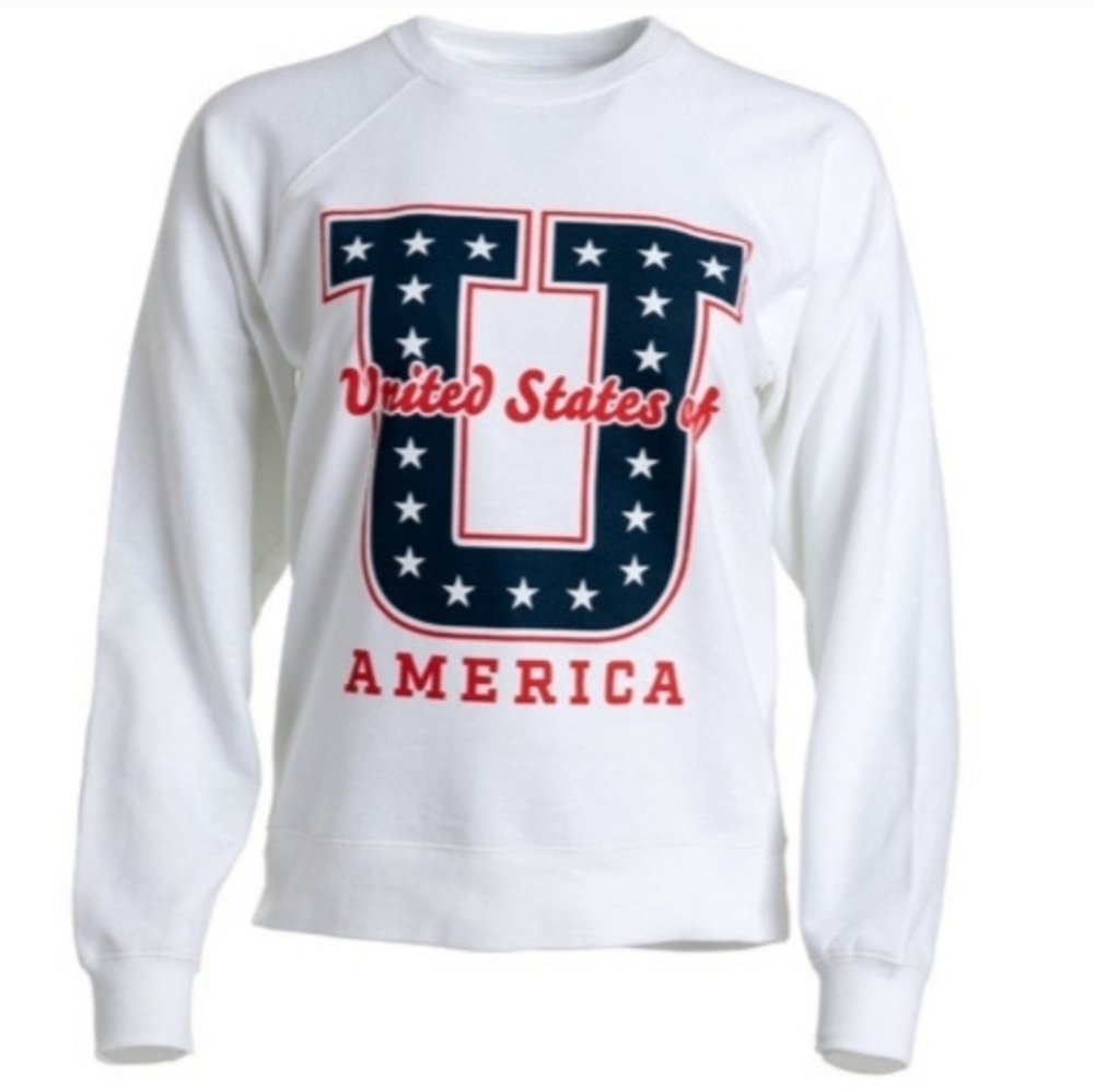 U - United States graphic sweatshirt